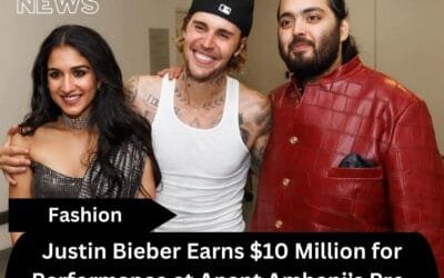 Justin Bieber Earns $10 Million for Performance at Anant Ambani’s Pre-Wedding Event
