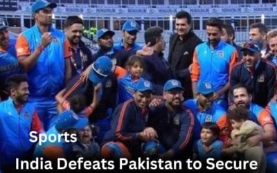 India Defeats Pakistan to Secure the 2024 World Championship of Legends Title India Defeats Pakistan to Secure the 2024 World Championship of Legends Title