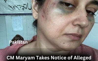 CM Maryam Takes Notice of Alleged Domestic Violence Case Involving Anchor Ayesha Jahanzeb. CM Maryam Takes Notice of Alleged Domestic Violence Case Involving Anchor Ayesha Jahanzeb.